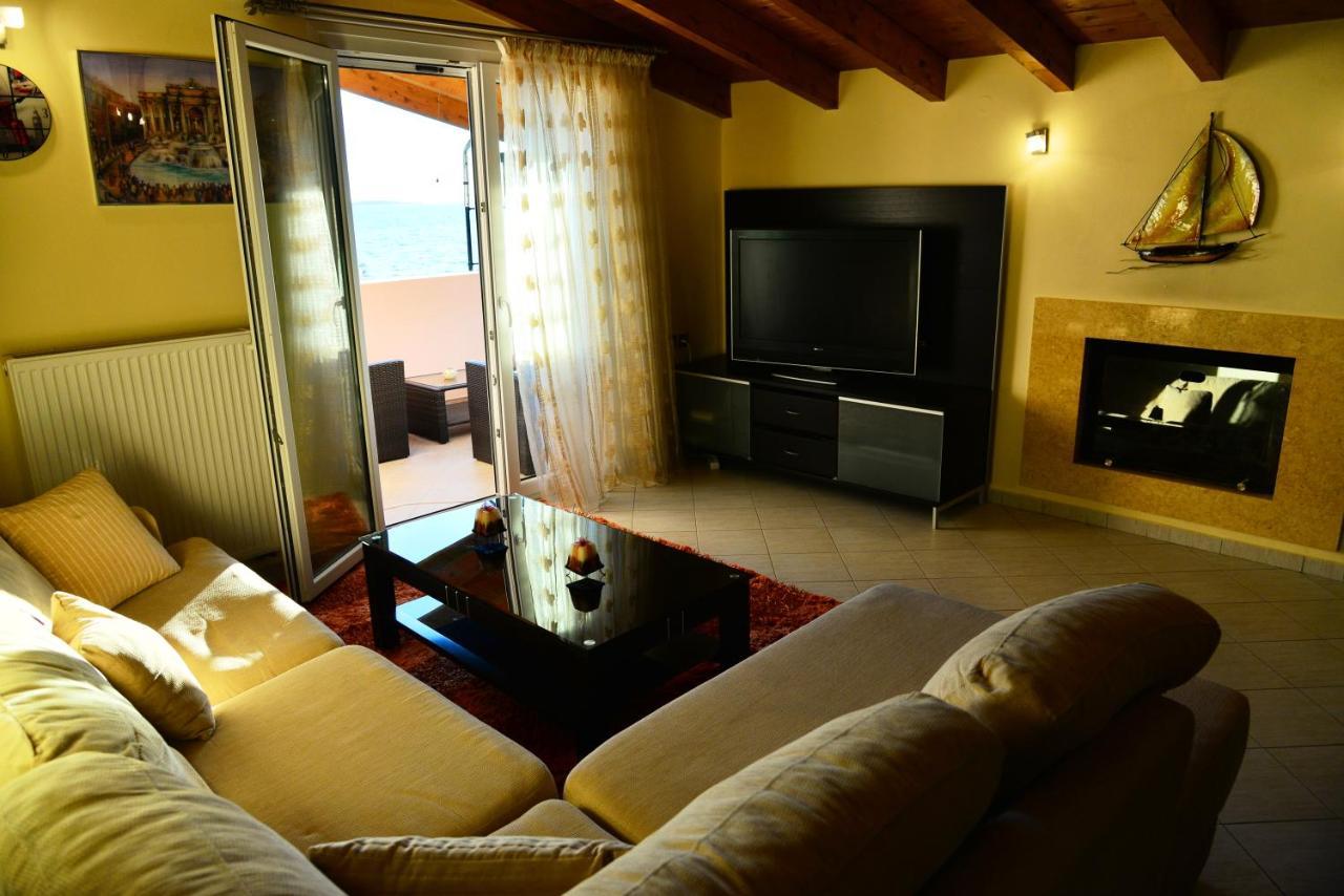 Sea View Luxury Apartment Plataria Zewnętrze zdjęcie